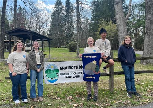 Image of the GC Envirothon participants from NGHS.